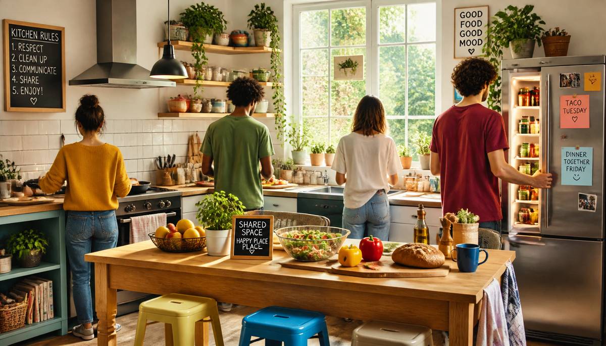 Harmony in the Kitchen: Navigating Shared Cooking Spaces