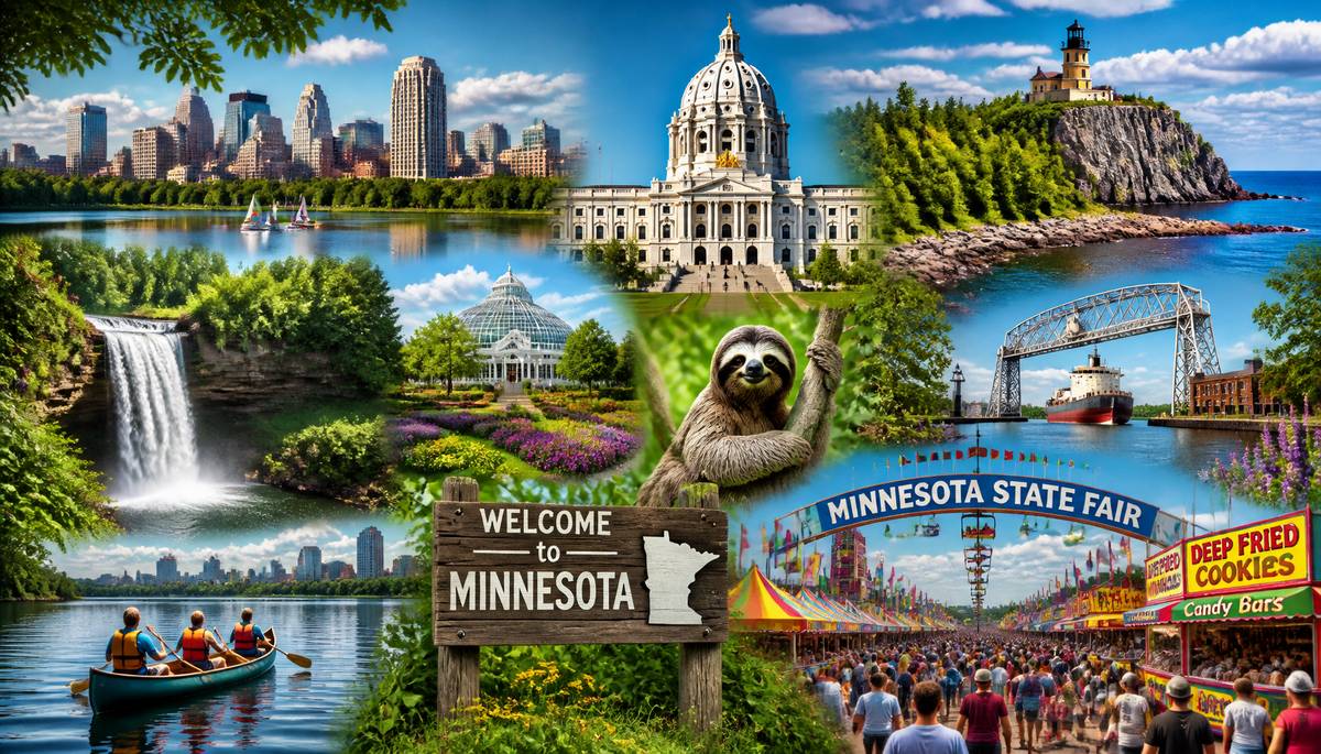 The Land of 10,000 Lakes: a Journey through Minnesota