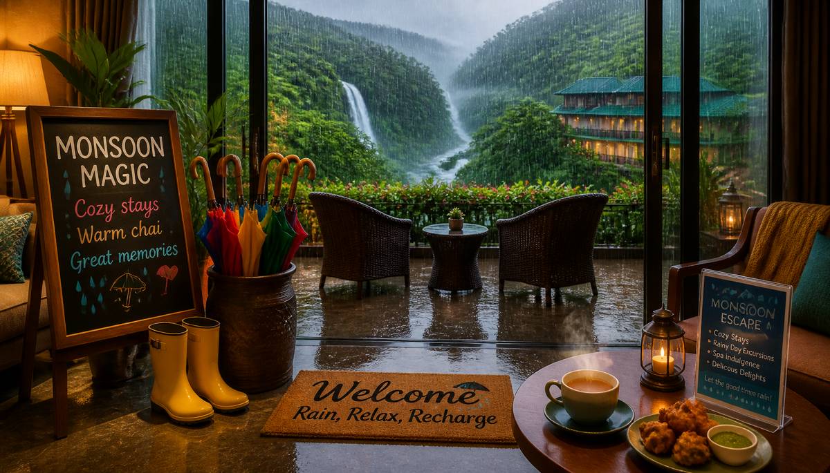 Indian Hoteliers and Monsoon Tourism: Embracing the Joyous Rains