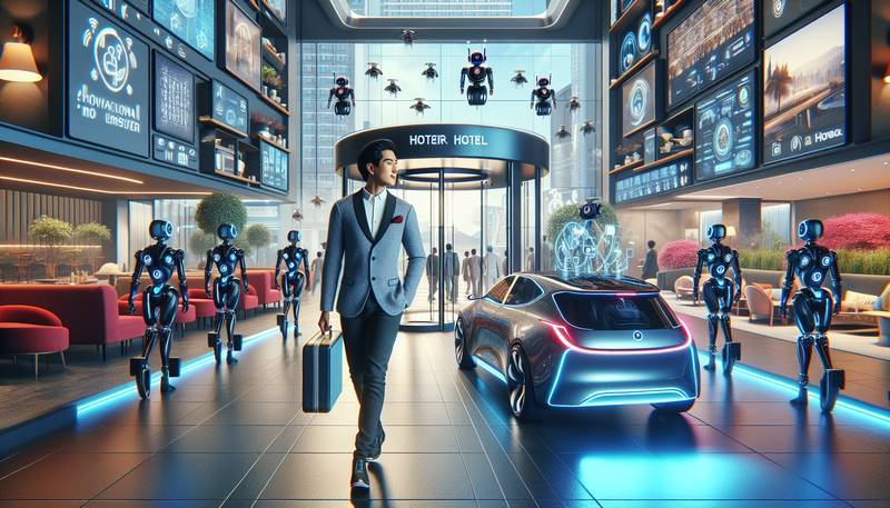 The Future of Smart Hotels: A Journey Into the Surreal World of Tech-Infused Hospitality