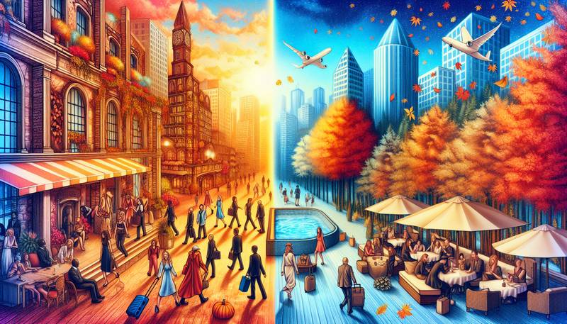 Hotel Bookings in Fall: A Rollicking Comparison of 2022 Trends
