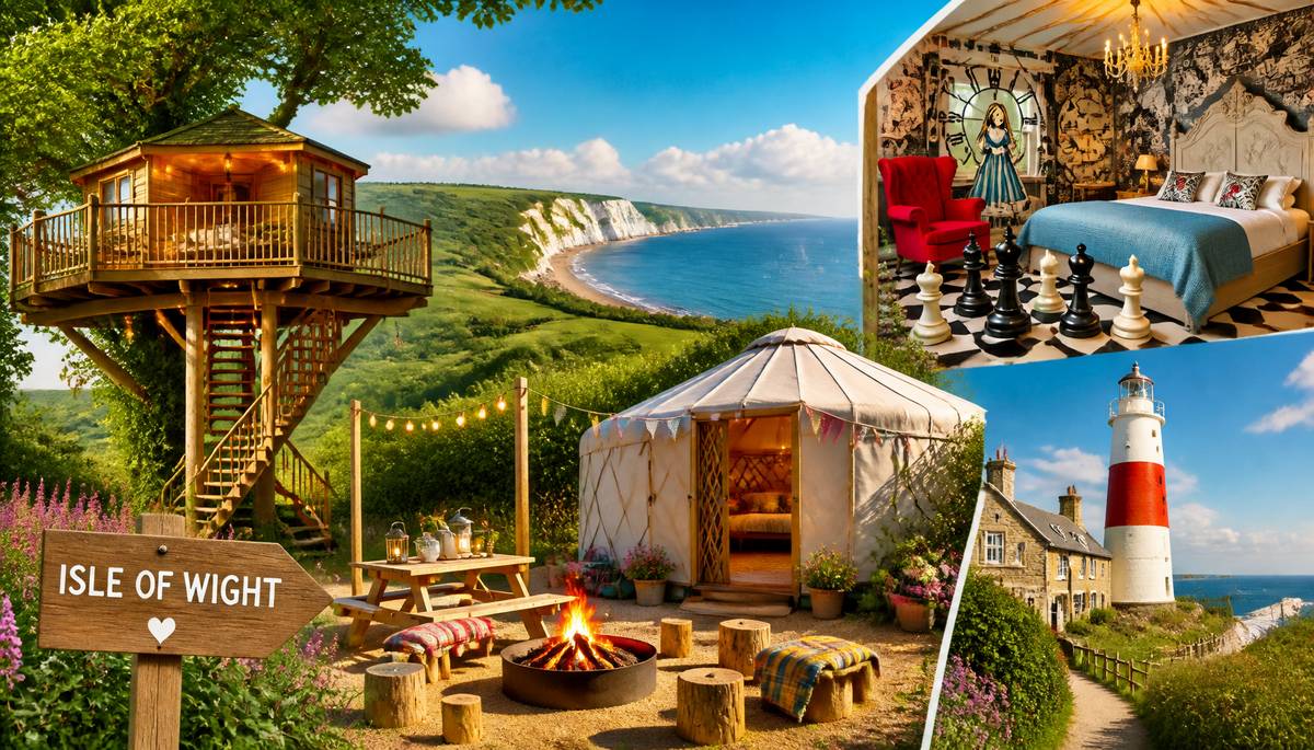Discovering the Quirky Accommodation Options on the Isle of Wight