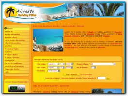 https://www.alicanteholidayvillas.com/ website