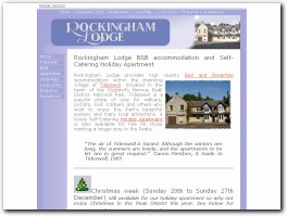 http://www.rockinghamlodge.co.uk/ website