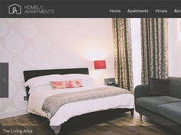 https://www.homelyapartments.co.uk/ website