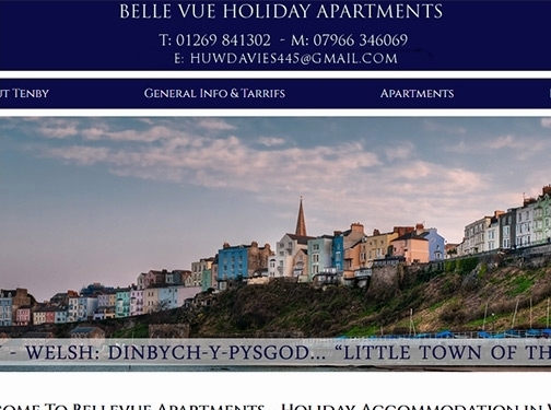 https://www.bellevueapartmentstenby.co.uk/ website