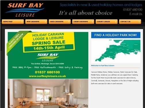 https://www.surfbayleisure.co.uk website