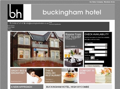 https://www.buckinghamhoteluk.com/ website