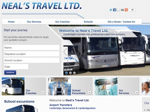 https://nealstravel.com/ website